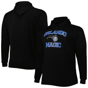 Orlando Magic Black Big Elegant & Tall Heart & Soul Pullover Hoodie