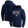 Orlando Magic Navy Banner Unique Wave Pullover Hoodie