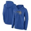 Orlando Magic Women's Blue Unique Team Primary Logo Pullover Hoodie