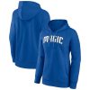 Orlando Magic Elegant Women's Blue Wordmark Alt Pullover Hoodie