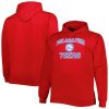 Philadelphia Unique 76ers Red Big & Tall Heart & Soul Pullover Hoodie