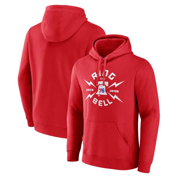 Philadelphia 76ers Red Gorgeous Huddle Pullover Hoodie