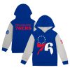 Philadelphia 76ers Toddler Royal Fair Catch Fleece Pullover Premium Hoodie