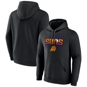 Phoenix Suns Black Announcer Pullover Hoodie Chic