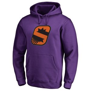 Phoenix Suns Purple Alternate Logo Pullover Hoodie Chic