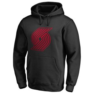 Portland Trail Blazers Trendy Black Taylor Pullover Hoodie