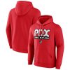 Portland Trail Blazers Red Team Pride Gorgeous Pullover Hoodie