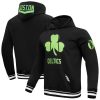 Pro Standard Boston Celtics Black 2024/25 City Edition Pullover Stylish Hoodie