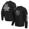 Pro Standard Boston Celtics Eye - catching Black Paint the City Drop Shoulder Sweatshirt