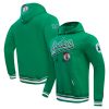 Pro Elegant Standard Boston Celtics Kelly Green Script Tail Pullover Hoodie