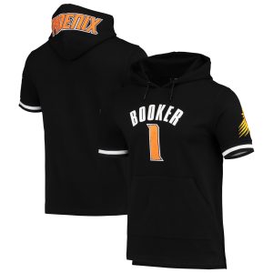 Pro Standard Devin Eye - catching Booker Phoenix Suns Black Name & Number Short Sleeve Pullover Hoodie