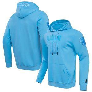 Pro Standard Ja Trendy Morant Memphis Grizzlies Light Blue Triple Tonal Player Pullover Hoodie