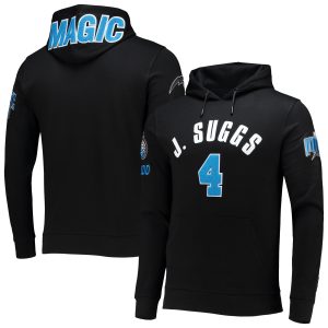 Pro Standard Jalen Suggs Eye - catching Orlando Magic Black Team Player Pullover Hoodie