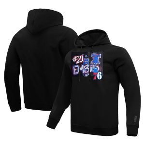 Pro Standard Joel Embiid Philadelphia 76ers Black Player Gorgeous Yearbook Pullover Hoodie