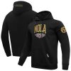 Pro Standard New Orleans Pelicans Black 2024/25 City Premium Edition Pullover Hoodie