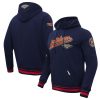 Pro Standard New Orleans Pelicans Navy Script Tail Pullover Premium Hoodie