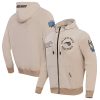 Pro Standard Orlando Magic Khaki Hybrid Elegant Full Zip Hoodie