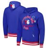 Pro Standard Philadelphia 76ers Red Area Code Unique Pullover Hoodie