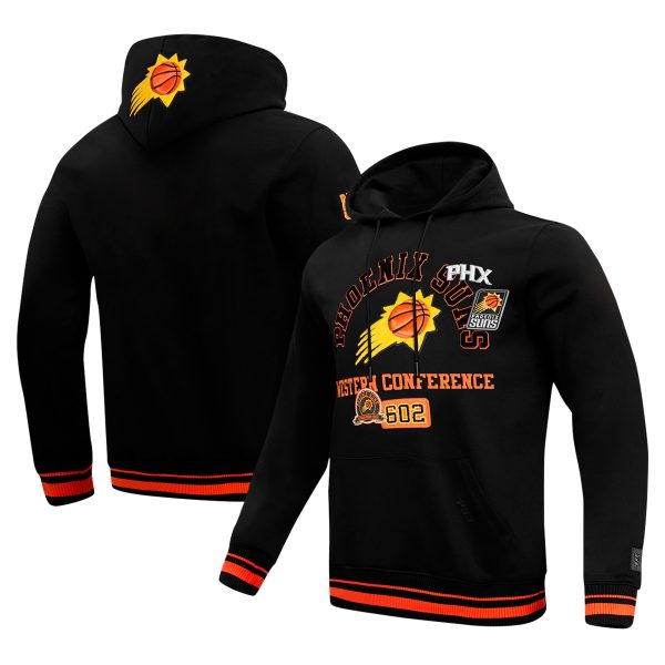 Pro Unique Standard Phoenix Suns Black Area Code Pullover Hoodie