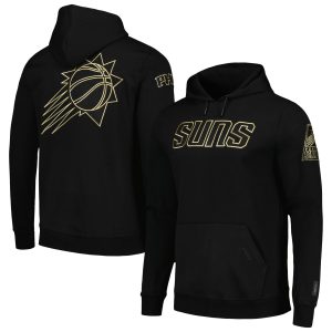 Pro Standard Eye - catching Phoenix Suns Black & Gold Pullover Hoodie