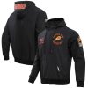 Pro Standard Phoenix Suns Black Hybrid Full Zip Fabulous Hoodie