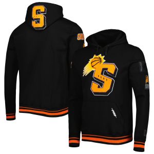 Pro Elegant Standard Phoenix Suns Black Mash Up Capsule Pullover Hoodie