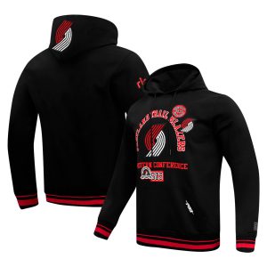 Pro Standard Gorgeous Portland Trail Blazers Black Area Code Pullover Hoodie