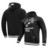 Pro Standard Utah Elegant Jazz Black Area Code Pullover Hoodie