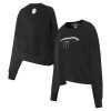 Pro Standard Washington Wizards Women's Black Gorgeous Glam Cropped Pullover Sweatshirt