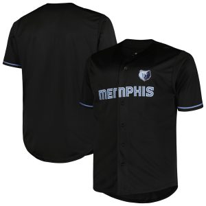 Profile Memphis Elegant Grizzlies Black Big & Tall Pop Jersey