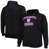 Sacramento Kings Black Big & Tall Heart & Soul Fabulous Pullover Hoodie