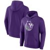 Sacramento Kings Purple Alternate Eye - catching Logo Pullover Hoodie