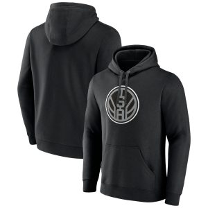 San Antonio Spurs Stylish Black Alternate Logo Pullover Hoodie