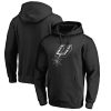 San Antonio Spurs Gorgeous Black Gradient Logo Pullover Hoodie