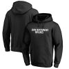 San Antonio Spurs Chic Black Wordmark Pullover Hoodie