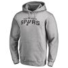 San Antonio Spurs Heather Gray Alternate Fabulous Logo Pullover Hoodie