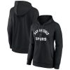 San Antonio Spurs Women's Black Overtime Gorgeous Pullover Hoodie