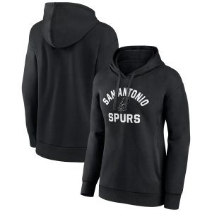 San Antonio Spurs Women's Black Overtime Gorgeous Pullover Hoodie