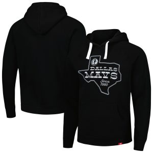Sportiqe Dallas Mavericks Unisex Navy Olsen Raglan Tri Premium Blend Pullover Hoodie