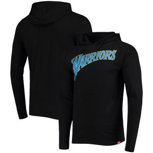 Sportiqe Golden State Warriors Black Rowan Tri Fabulous Blend Pullover Hoodie