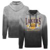 Sportiqe Los Angeles Lakers Unisex Black Blake Sun Stylish Fade Pullover Hoodie