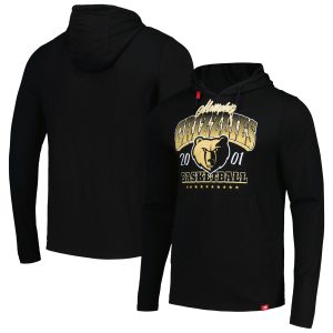 Sportiqe Memphis Grizzlies Unisex Black Rowan Tri Chic Blend Pullover Hoodie