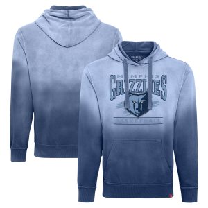 Sportiqe Memphis Grizzlies Unisex Chic Blue Blake Sun Fade Pullover Hoodie