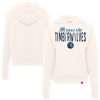 Sportiqe Minnesota Timberwolves Women's Cream Ava Boxy Chic Tri Blend Pullover Hoodie