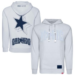Sportiqe Orlando Magic x Premium JEFRË Unisex Silver 2024/25 City Edition Premium Pullover Hoodie