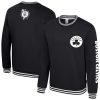 Stadium Essentials Boston Celtics Premium Unisex Black Half Time 2 Pullover Sweatshirt