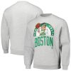 Stadium Essentials Boston Celtics Unisex Eye - catching Heather Gray Hometown Pullover Sweatshirt