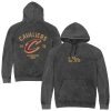 Stadium Essentials Cleveland Cavaliers Men's Charcoal Get Back Oversized Vintage Fabulous Raglan Pullover Hoodie