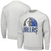 Stadium Essentials Dallas Mavericks Unisex Chic Heather Gray Hometown Pullover Sweatshirt