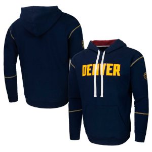 Stadium Essentials Denver Eye - catching Nuggets Navy Monument Pullover Hoodie
